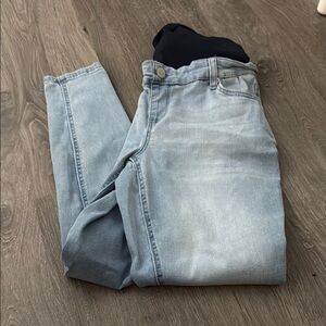 Light Blue Denim maternity  Jeans